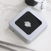 Luxury Cushion Cut Moissanite Bridal Ring